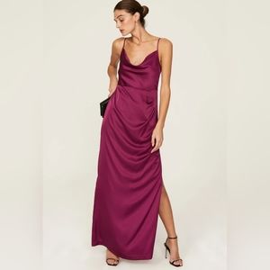 Hutch Carver Gown In Purple Size 12